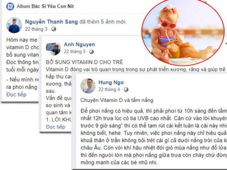 Cộng đồng mạng dậy sóng với khuyến cáo mới về tắm nắng đúng cách cho trẻ