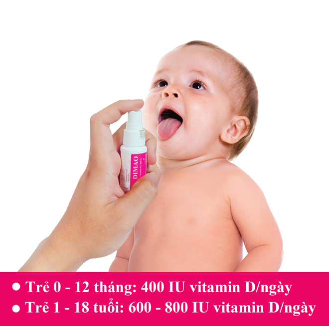 Nên bổ sung vitamin D trong bao lâu để trẻ thoát còi, tăng chiều cao?